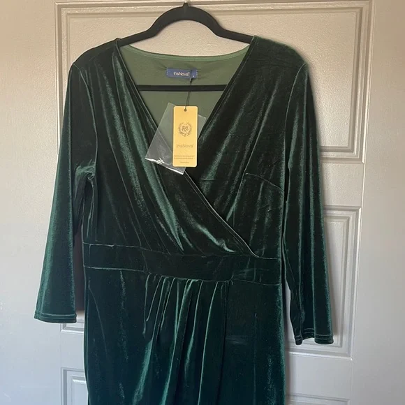 Dresses | Green Velvet Dress Nwt | Poshmark Dresses | Green Velvet Dress Nwt | Poshmark